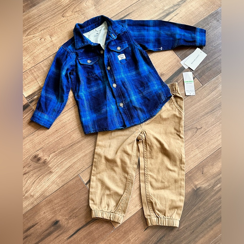***NEVER WORN 2 piece toddler set***